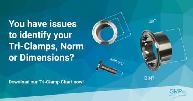 GMPTEC Tri-Clamp Chart